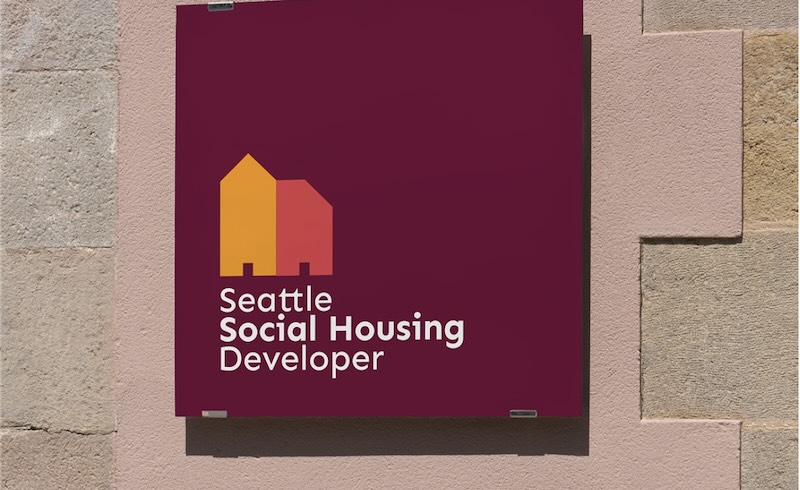 Social Housing Sign.